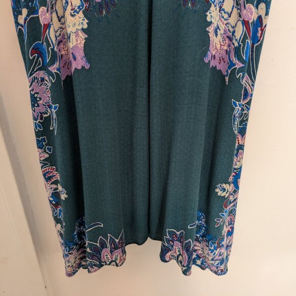 Free People Intimately Teal Green "Marsha" Slip Dress - Picture 10 of 12